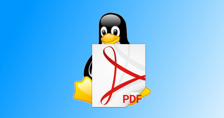 PDF v Linuxu